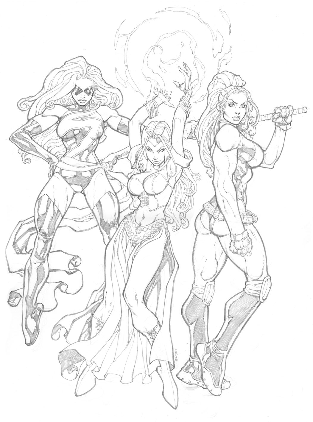 Marvel Girls Commission