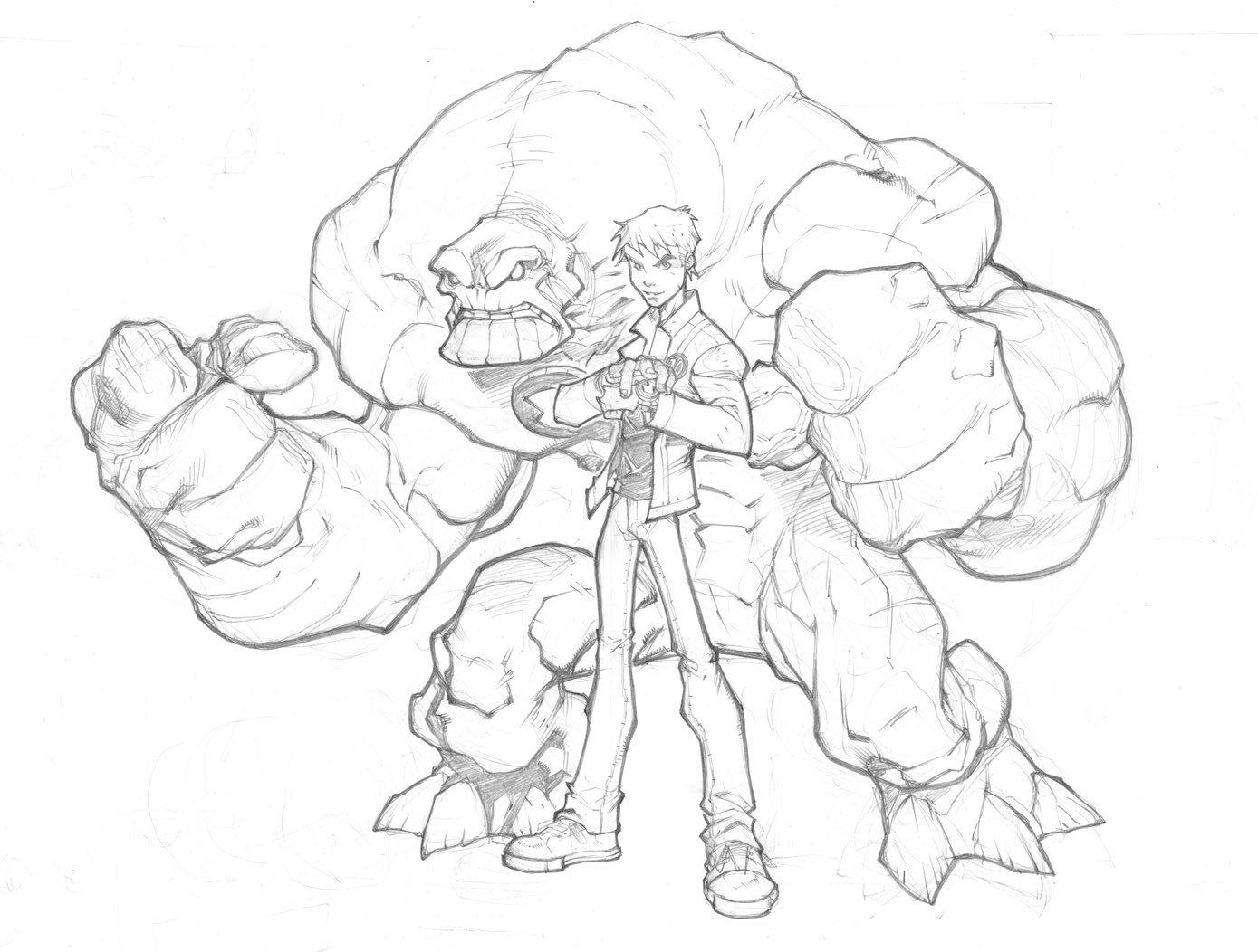 Ben 10 Sketch