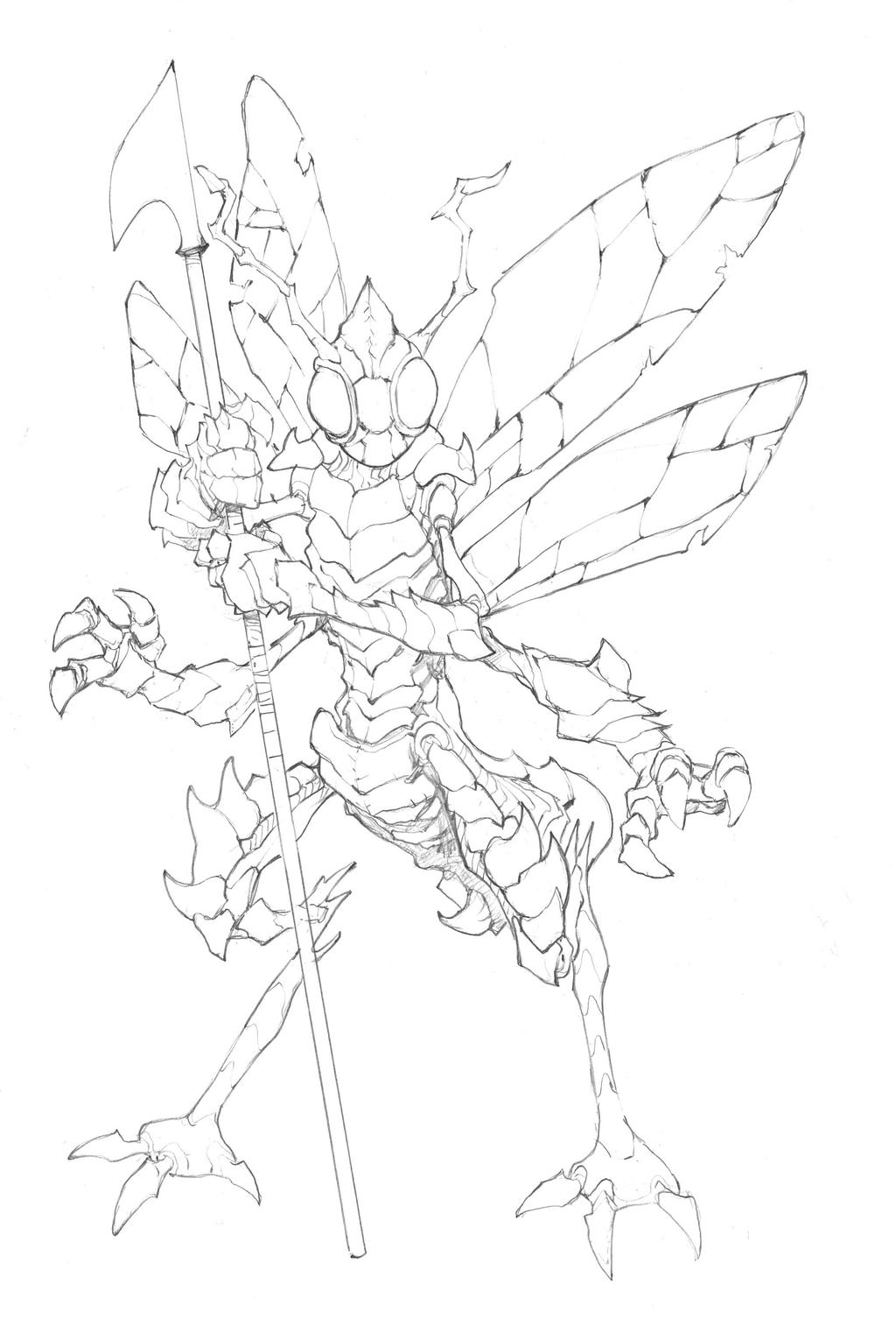 Common Insect Warrior