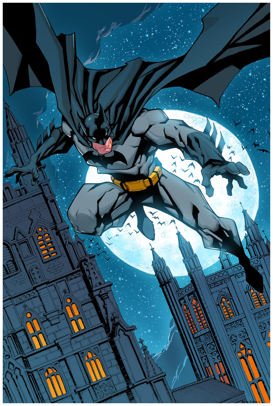Batman Colors by mikebowden on DeviantArt