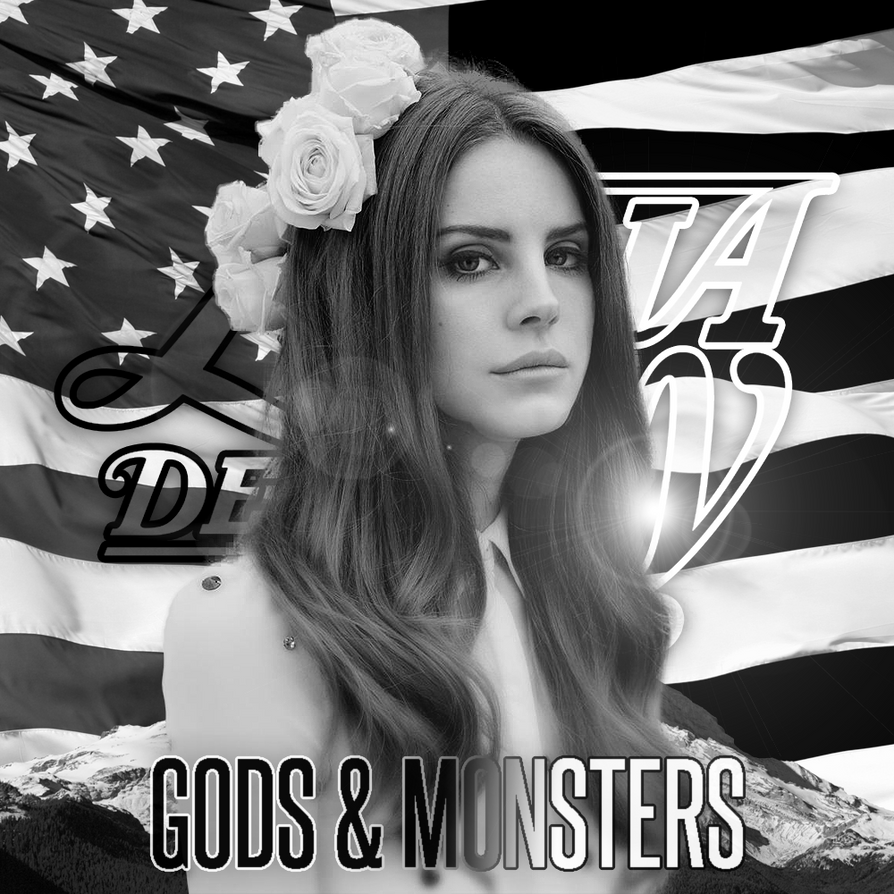 Lana del rey gods. Lana del Rey Gods and Monsters обложка.