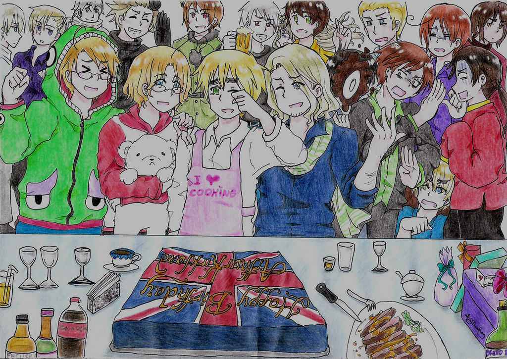 Hetalia Birthday Party At Iggy S By Kitty614 On Deviantart Hetalia Birthday Party At Iggy S By Kitty614 On Deviantart
