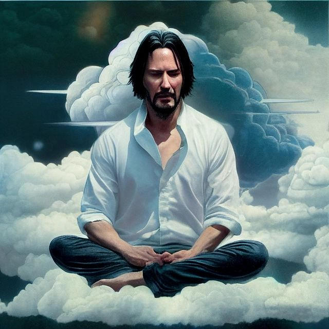 Keanu Reeves Mindfulness by Jared393 on DeviantArt