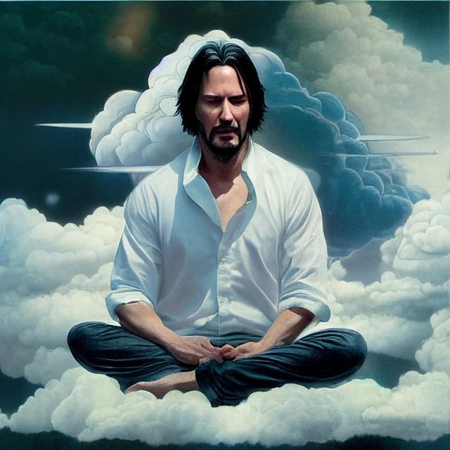Keanu Reeves Mindfulness by Jared393 on DeviantArt