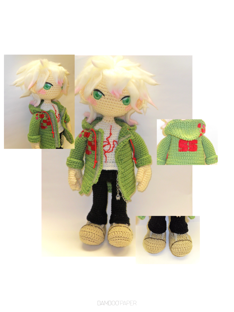 Komaeda Nagito crochet doll