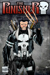 Bone claw Wolverine/Punisher