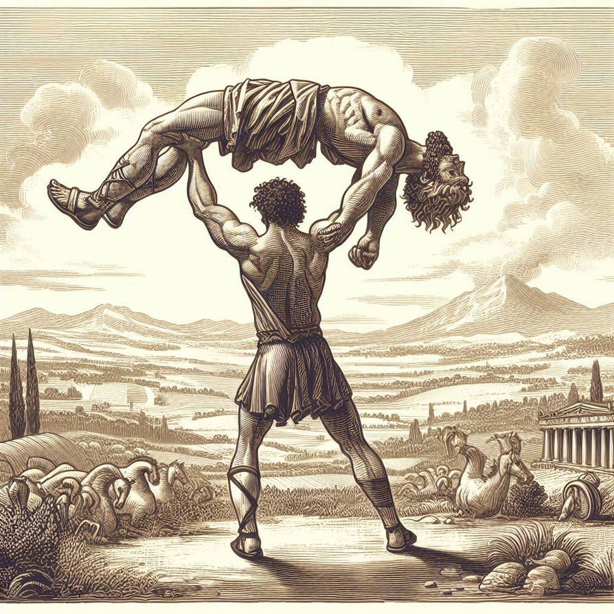 Hercules vs Anteus (9) by angelolucca on DeviantArt