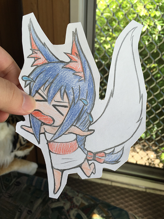 paper Ahri