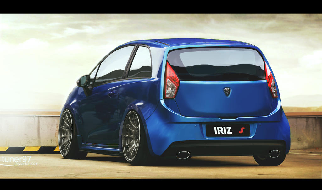 Iriz Rear Proton Iriz S by tuneR97 on DeviantArt