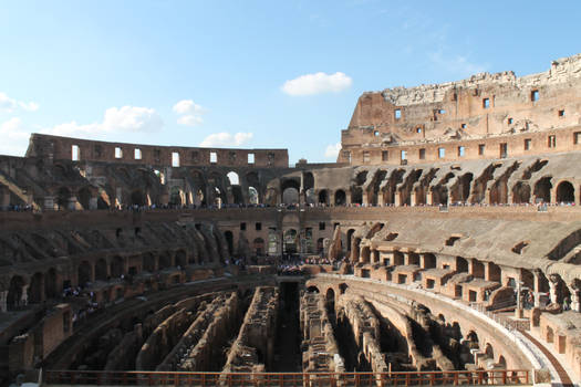 The Coliseum or Amphitheatrum Romanum