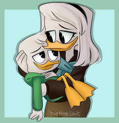 DUCKTALES / DELLA and LOUIE