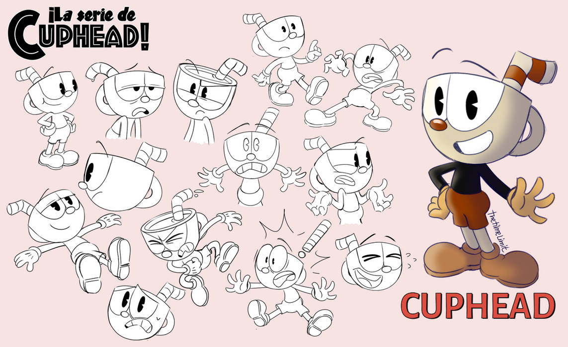 The Cuphead Show but in RML Style (Model Sheet) by rockosedits -- Fur  Affinity [dot] net