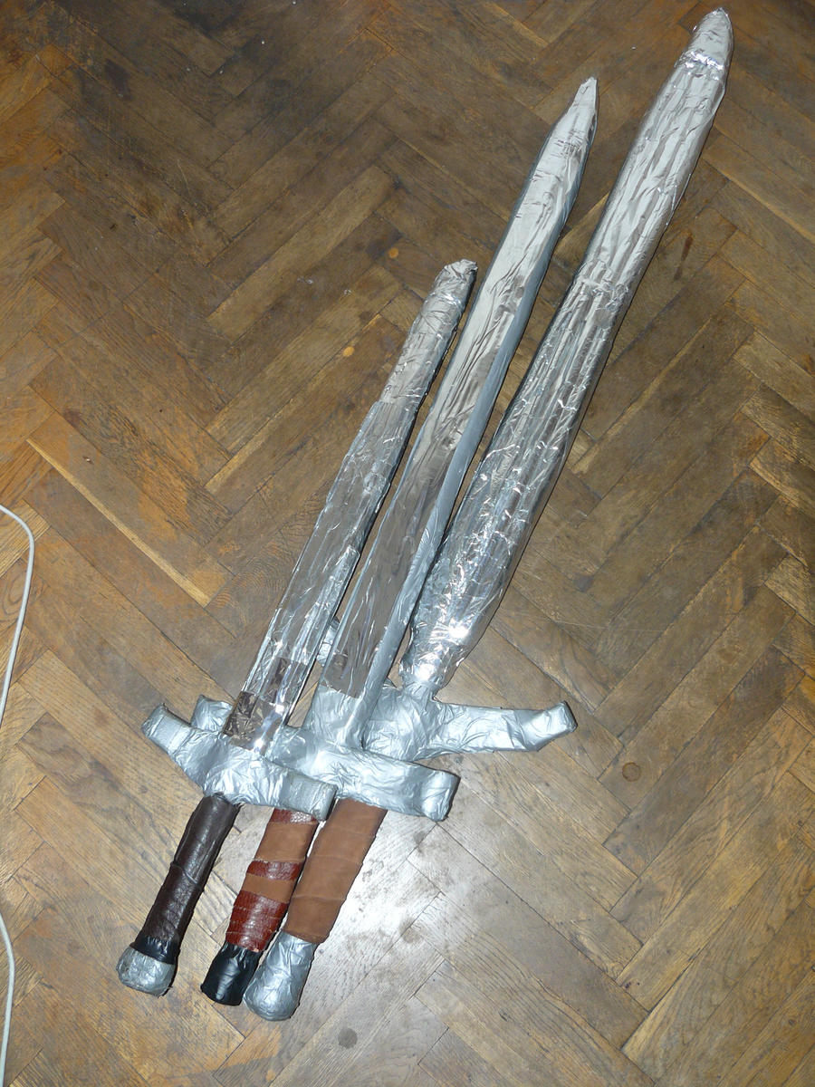 Larp Boffer European Swords Size Comparison By Buskador On Deviantart