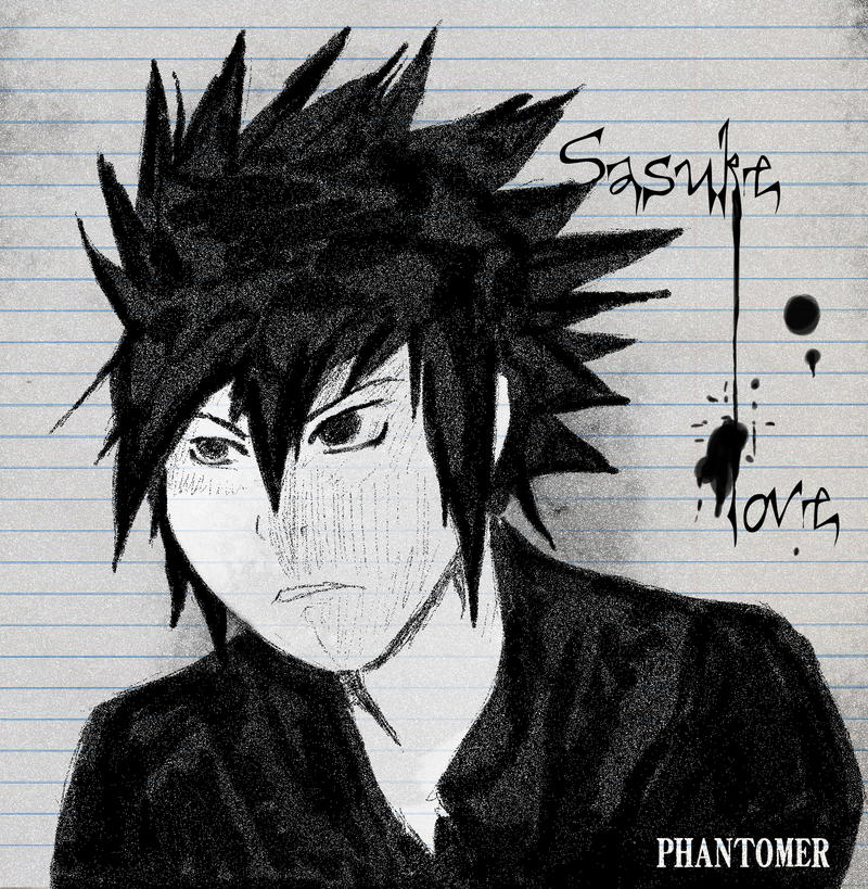 Sasuke Doodle of Boredom