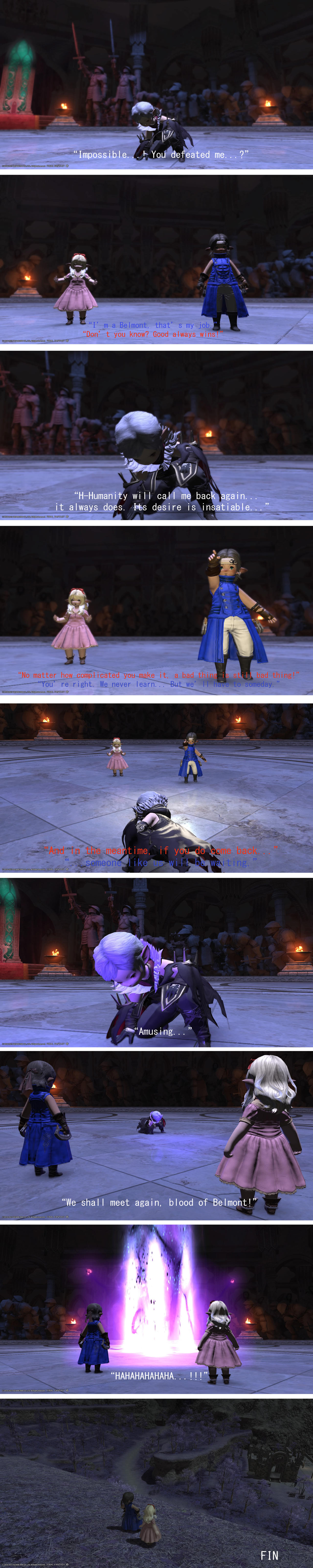 Ffx Rondo Final Fantasy XIV x Dracula X: Rondo of Blood 4/4 by PolishValsion on ...