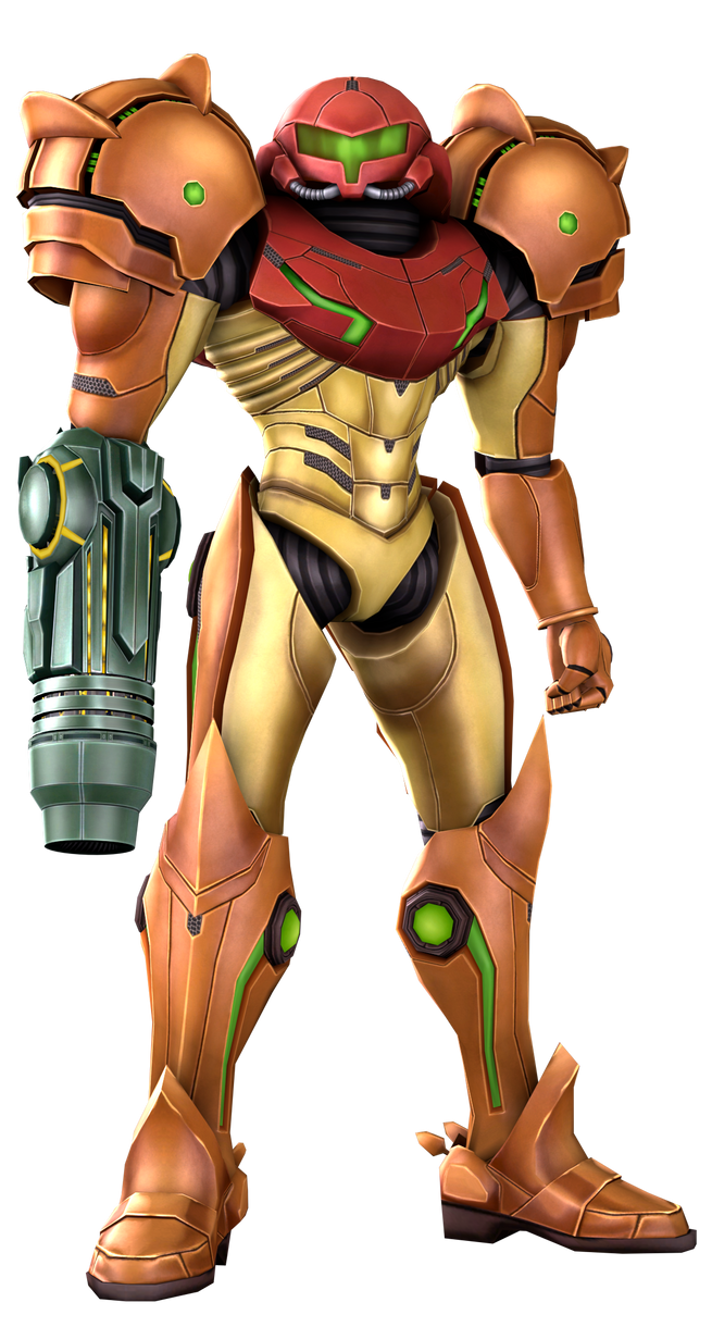 Samus Rander SJS Samus Prime Pose1 Render1 by MisterrMustachio on DeviantArt