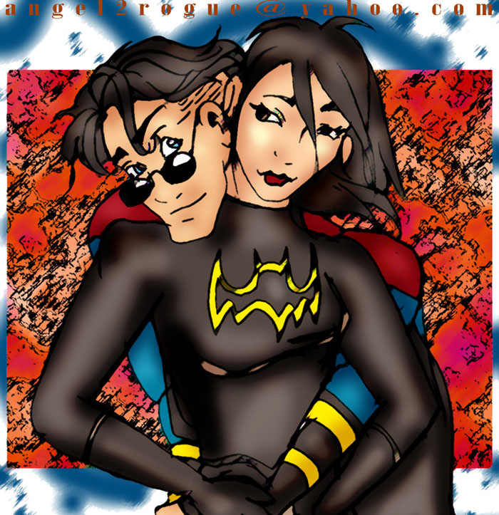 Superboy + Batgirl