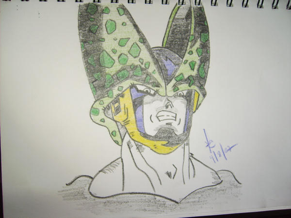 Cell 'Dragon Ball Z' by vicksdecay on DeviantArt