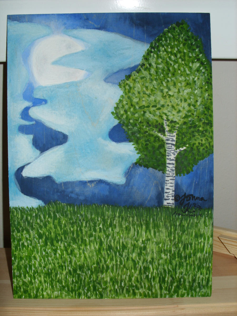 Wooden painting 0001