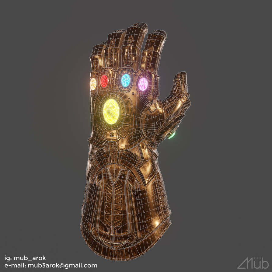 MCU Infinity Gauntlet Game Asset by Mub003 on DeviantArt