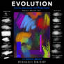 Evolution Messy Brushes for Procreate