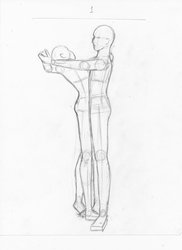 Dancing Couple (Rough Sketch)