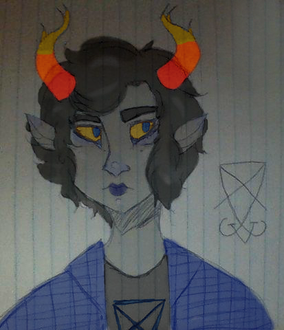 a halfassed trollsona doodle