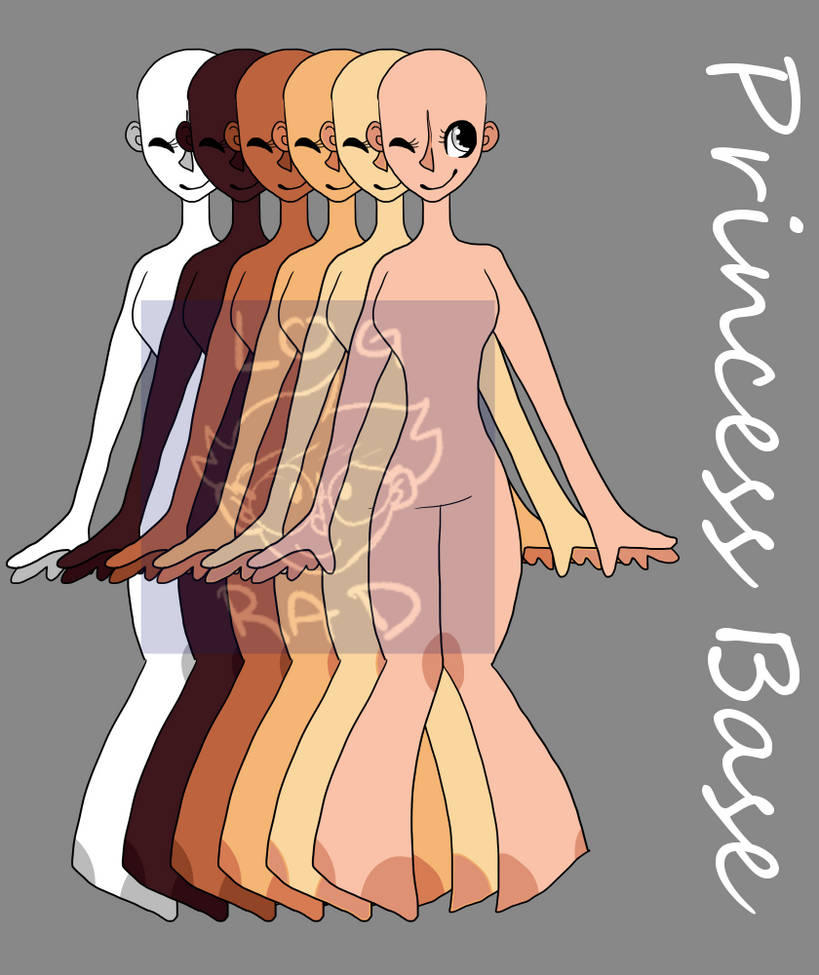 Paper Princess Base Princess Base by DeadlyChad69 on DeviantArt