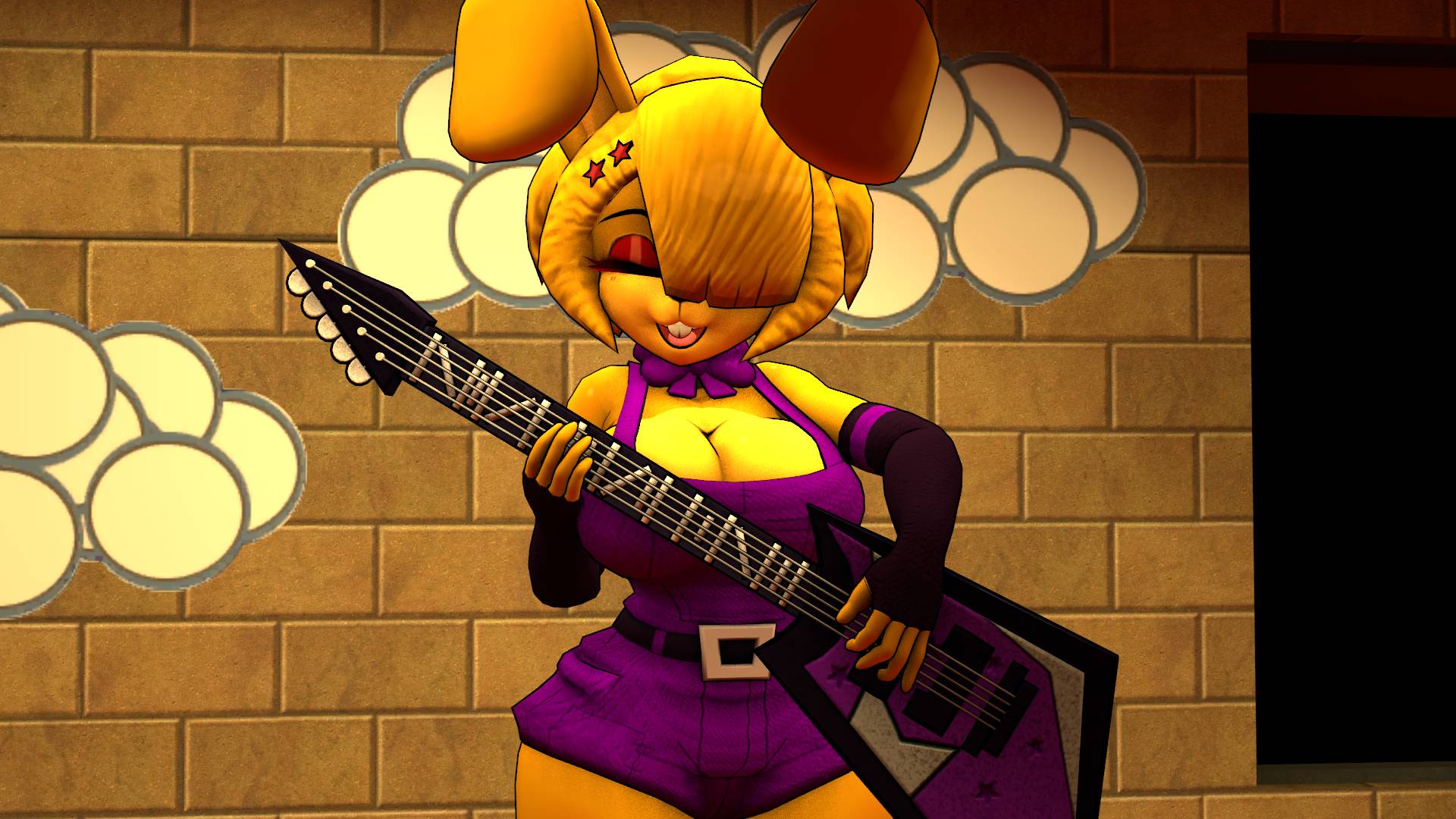 Springbonnie Performance SpringBonnie sings on stage by madpumba on DeviantArt