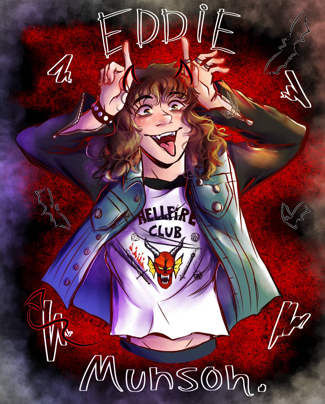 Eddie Munson! by YajeDraws on DeviantArt