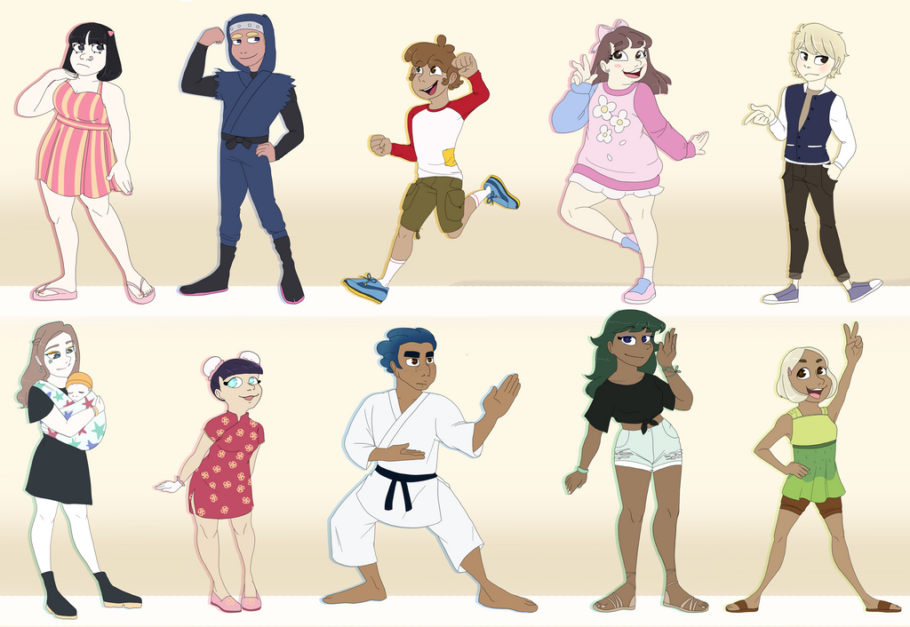 Animal Crossing Characters as Humans by Valentinedrawsstuff on DeviantArt