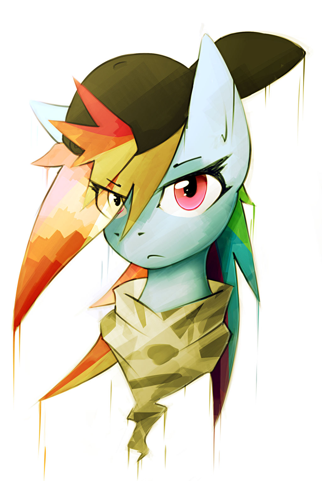 Painted Rainbow Dash