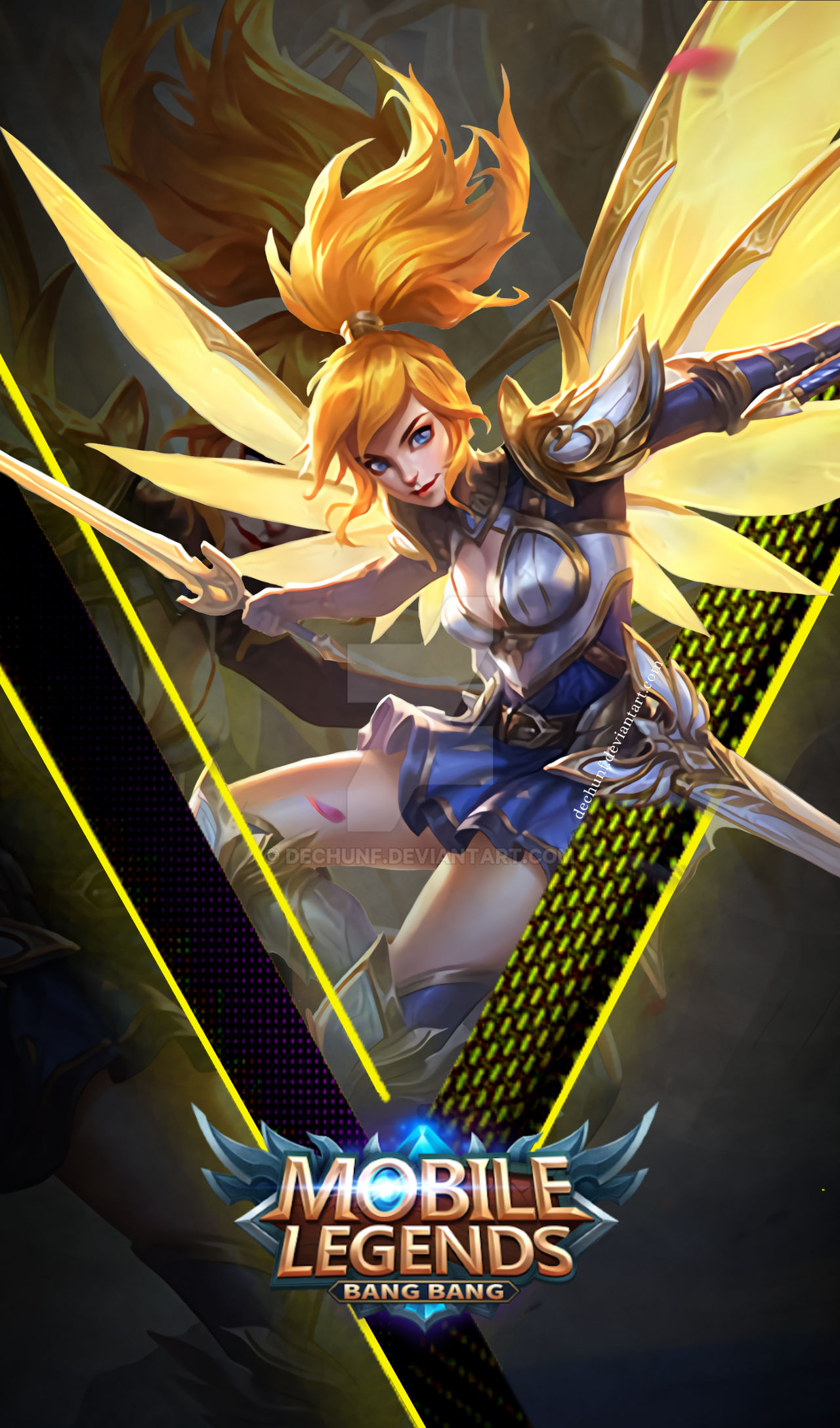 wallpaper fanny lightborn mlbb by dechunf on DeviantArt