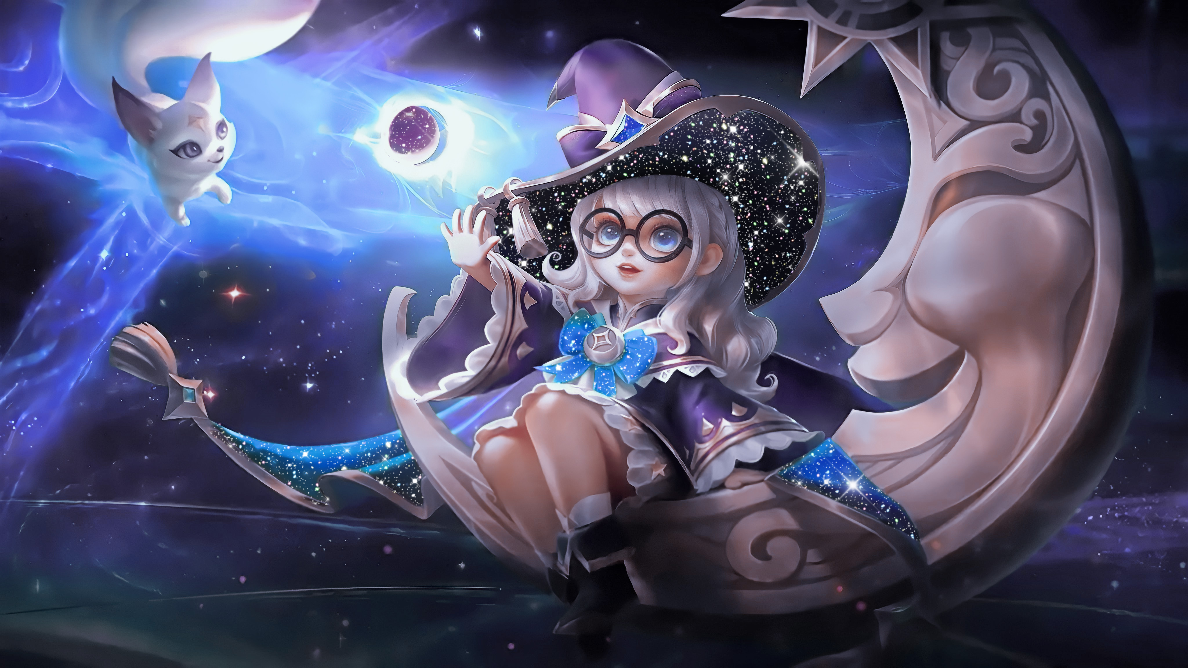 Aesthetic Wallpaper Chang'e Mobile Legends by dechunf on DeviantArt