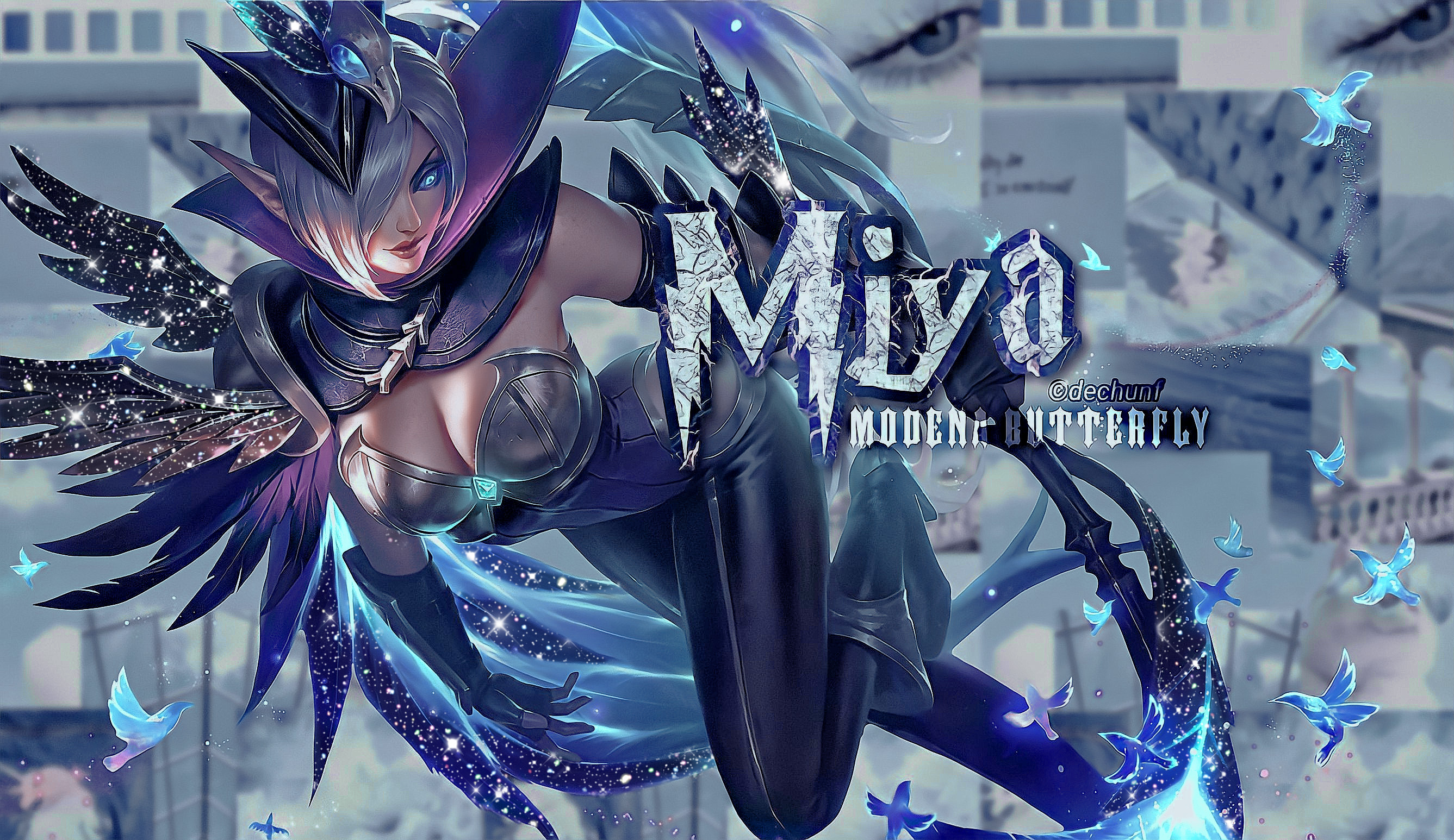 Wallpaper Miya Modena Butterfly Mobile Legends by dechunf on DeviantArt Wallpaper Miya Modena Butterfly Mobile Legends by dechunf on DeviantArt