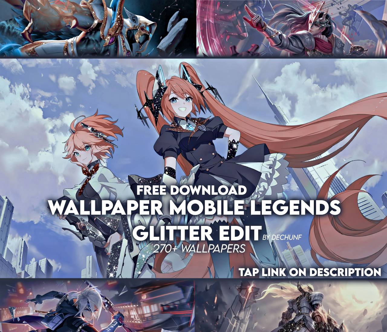 Links and How to Get Mobile Legends HD Wallpapers!