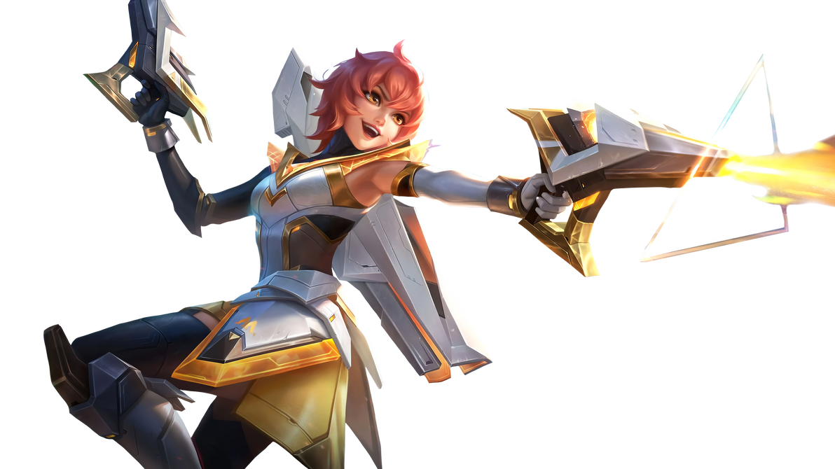Beatrix M4 Light Chaser Mobile Legends PNG by dechunf on DeviantArt