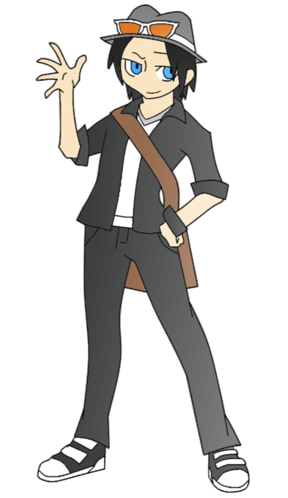 Hosuke's Pokemon X character.(updated.)