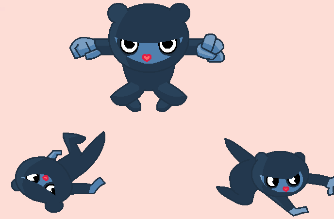 Happy Tree Friends ninjas screen recolor (2006) by ChibiAbsol on DeviantArt