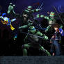 Kingdom Hearts - Ninja Turtles world