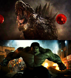 Godzilla vs Hulk