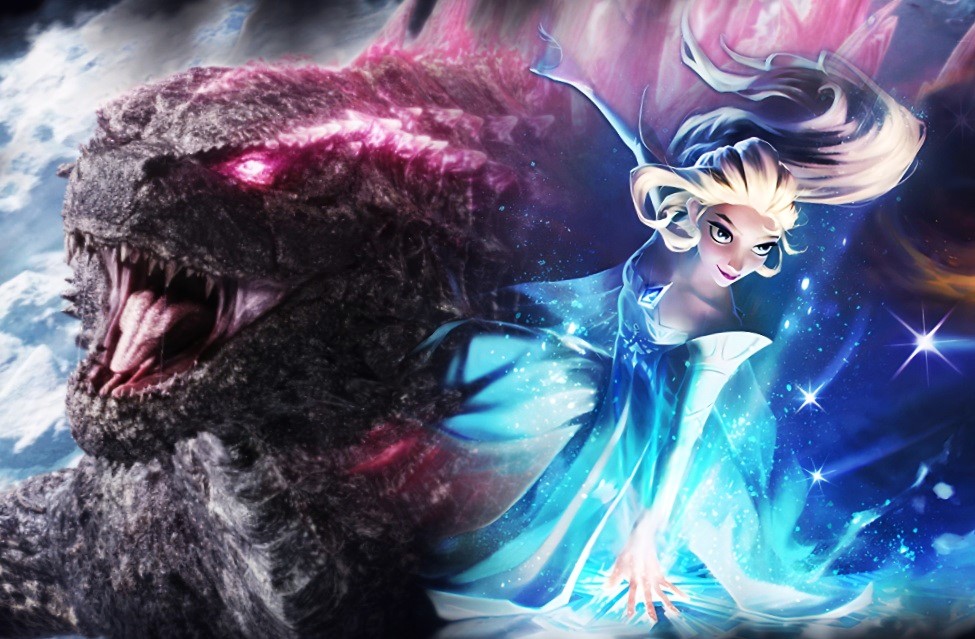 Elsa Element Form TITANS 2150.4 - Godzilla and Elsa evolved forms by Dark-Rider28 on ...