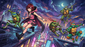 Kairi's Adventures - Ninja Turtles world