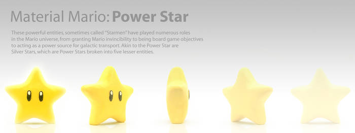 Material Mario: Power Star