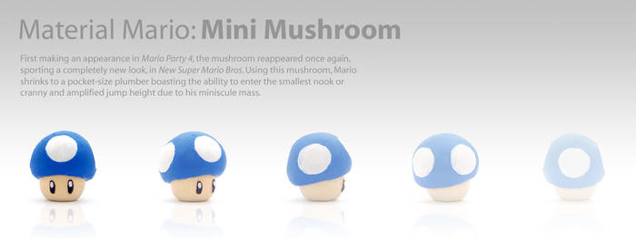 Material Mario: Mini Mushroom