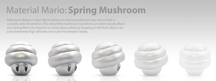 Material Mario: Spring'Shroom