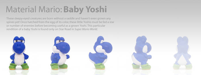 Material Mario: Baby Yoshi