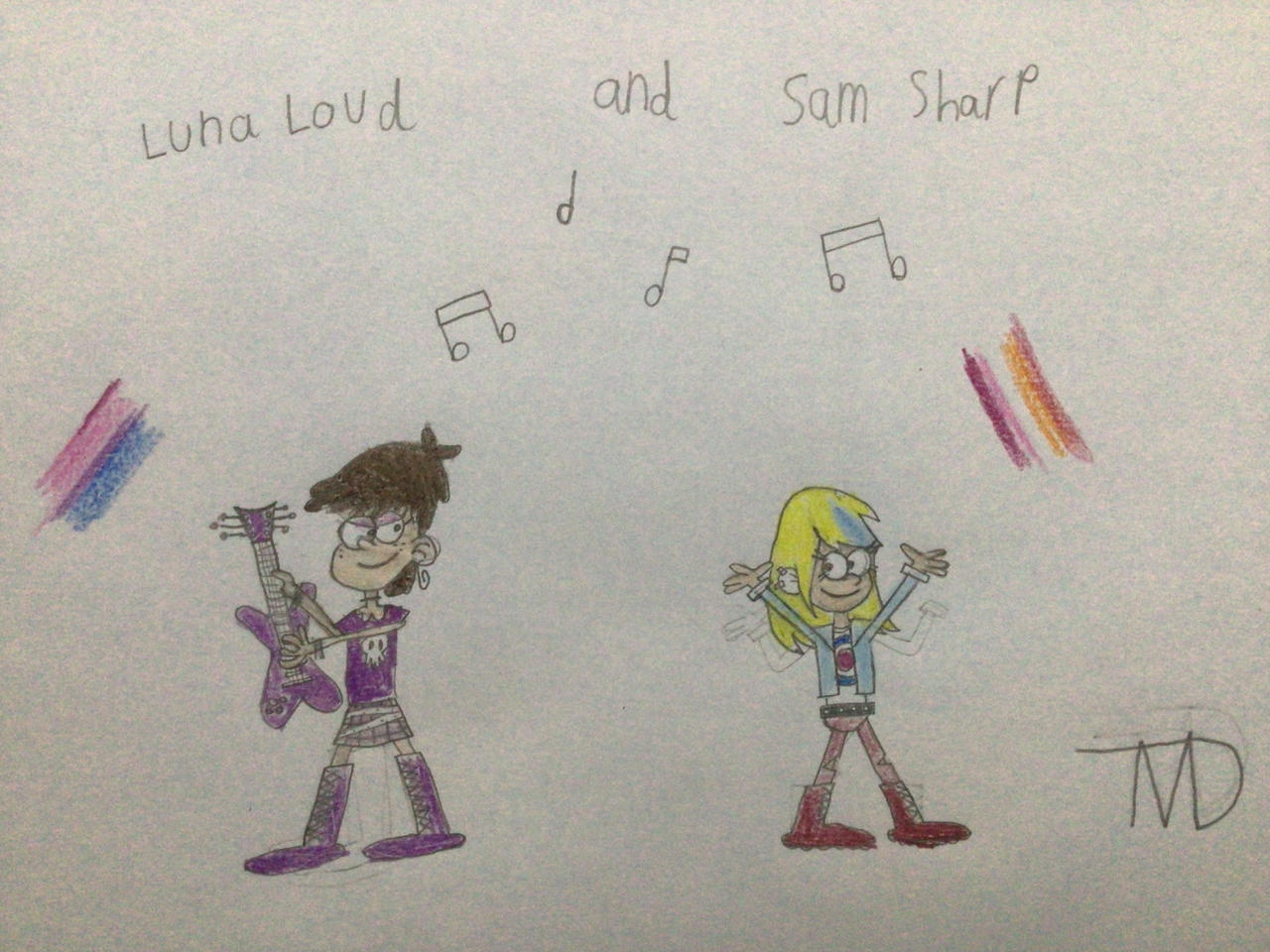 Luna Loud and Sam Sharp Pride 2022 by Action-gamingBTS on DeviantArt