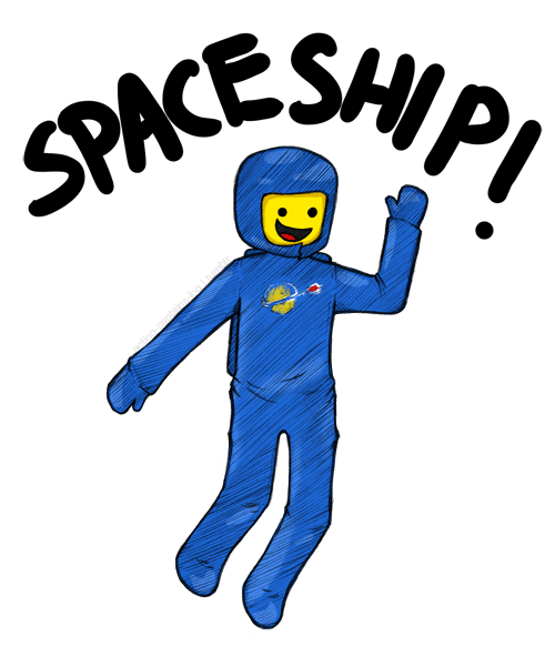The Lego Movie: SPACESHIP! by xCheckmate on DeviantArt