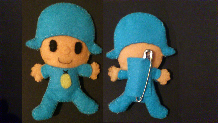 Pocoyo in felt